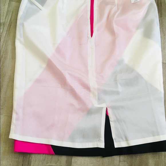 NINE WEST COLOUR BLOCK SKIRT - Picture 5 of 5